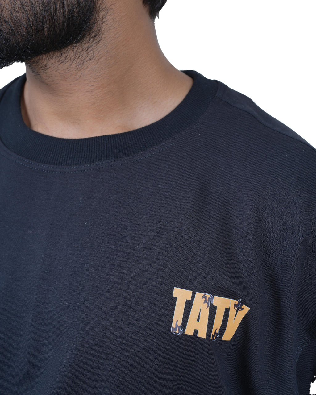 Black Western Legacy Oversized Tee