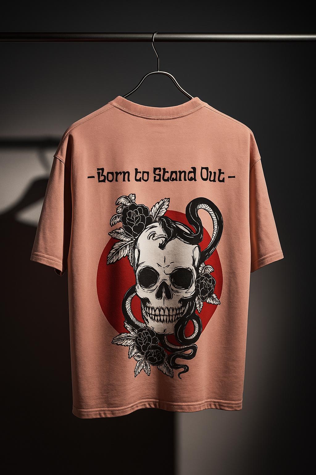 Standout Venom Rose Oversized Tee